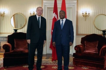 Cumhurbaşkanı Erdoğan ve Angola Devlet Başkanı Lourenço birlikte görüştü