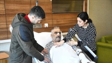 Depremzede, çökme altındaki 72 saati Konya'da otama görmüş olduğu hastanede anlattı