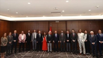 Dışişleri Bakanı Çavuşoğlu, Brezilya'da iş insanlarıyla bir araya geldi