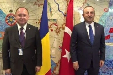 Dışişleri Bakanı Çavuşoğlu, Romanyalı mevkidaşı Aurescu ile görüştü