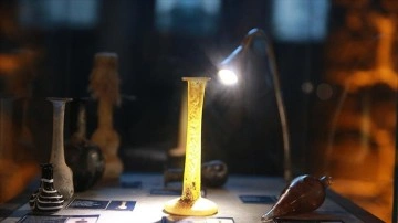 Diyarbakır'da 3200 yıllık formülden elde edilmiş çağ sergilendi