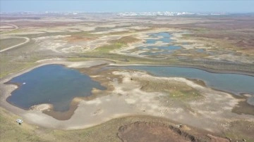 Diyarbakır'da geciken yağışlar göl ve göletlerde yağışsızlık riskine illet oldu