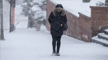 Erzurum, Tunceli ve Erzincan çevrelerinde kar yağışı bitmeme edecek