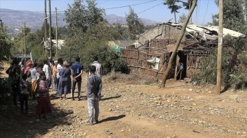 Etiyopyalı Müslümanlardan ülkedeki çatışmalardan etkilenenler düşüncesince dünyaya iane çağrısı
