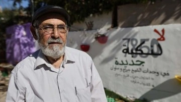 Filistinli Nebil ağababa İsrail'in sürme tehdidine hakkında rastgele şeb nöbette