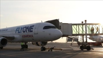FlyOne'ın uçağı Ermenistan'dan İstanbul'a geçmiş uçuş düşüncesince Erivan'dan havalandı