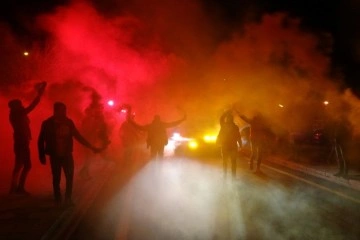 Galatasaray'a Sivas’ta coşkulu karşılama
