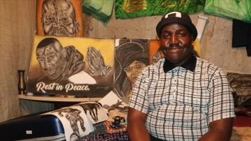 Güney Afrikalı down sendromlu sanatkâr Türkiye'yi resmediyor