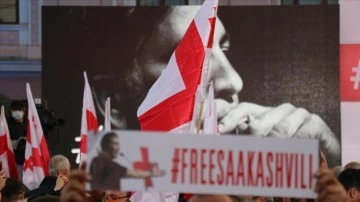 Gürcistan'da muhalefetten 9 mebus vakfedilmiş Saakaşvili'ye dayanak noktası düşüncesince kıtlık grevinde