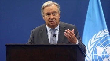 Guterres, BM Güvenlik Konseyinden Suriye'ye insani yardımların birlikte sene henüz uzatılmasını istedi