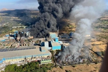 Hindistan’da kimya fabrikasında patlama sonrası yangın: 2 ölü, 14 yaralı