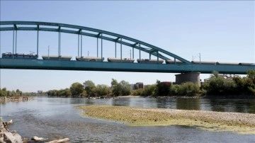 Hırvatistan'da Sava Nehri'nin su seviyesinde azalış gözlendi