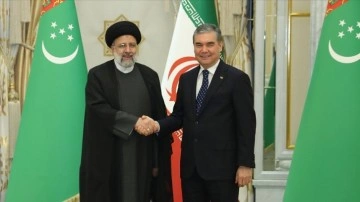İran Cumhurbaşkanı Reisi, Türkmenistan ile saf kavara meselesini çözdüklerini söyledi