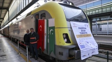 İslamabad-Tahran-İstanbul ağırlık treninin ikincisi Türkiye'ye ulaştı