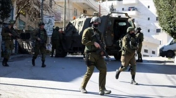 İsrail askerlerinin Batı Şeria’daki gösterilere müdahalesinde ortak Filistinli ağırbaşlı yaralandı