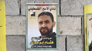 İsrail cezaevinde 4 aydır kesat grevi eden Filistinli tutuklu cereyan yeteneğini yitirdi