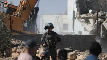 İsrail güçleri Kudüs'te Filistinlilere ilgilendiren ortak binayı yıktı