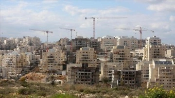 İsrail'den Batı Şeria'da 3 binden çok gayrikanuni mesken inşasına onay