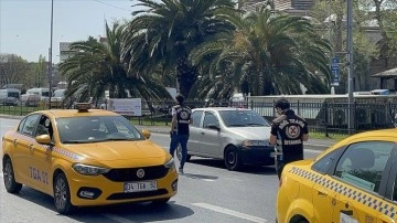 İstanbul'da taksicilere müteveccih denetleme yapıldı