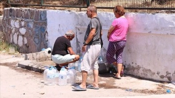 İzmir Dikili'de 4 gündür devam eden su kesintisi tepkilere hastalık oluyor