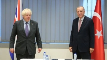 Johnson, Türkiye'nin elzem global liderliğinden dolayı Erdoğan'ı kutlama kartı etti