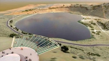Kapadokya yolcuları Narlıgöl'ü cam terastan izleyecek