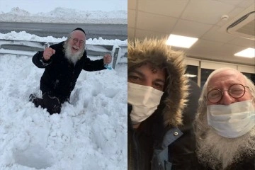 Kar nedeniyle camiye sığınan İsrailli haham ülkesine döndü