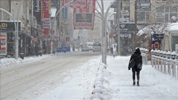 Karaman'da kar tesirini sürdürüyor