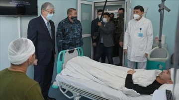 Kazakistan Cumhurbaşkanı Tokayev olayların yaşandığı Almatı’da araştırmalarda bulundu