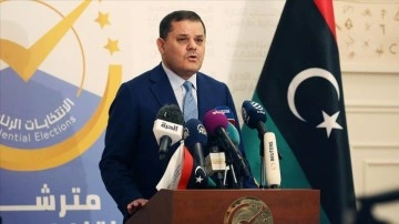 Libya Başbakanı Dibeybe, reislik seçimleri düşüncesince adaylık başvurusu yaptı