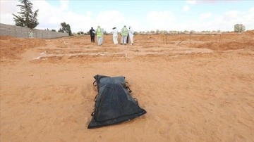 Libya'nın 'toplu mezarlar kenti' Terhune'de 3 ceset elan bulundu