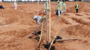 Libya'nın 'toplu mezarlar kenti' Terhune'de 6 naaş hâlâ bulundu
