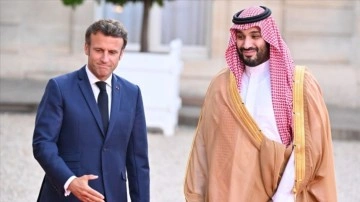 Macron ve Bin Selman, Ukrayna mücadelesi ve İran çekirdeksel anlaşmasını görüştü