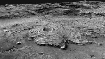 Mars'ın Jezero Krateri'ndeki kayaların volkanik asıllı bulunduğu belirlendi