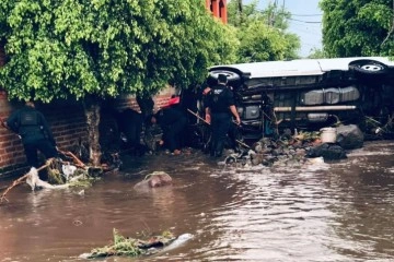 Meksika’da sel felaketi: 1 ölü