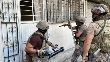 Mersin'de terör örgütü DEAŞ'a müteveccih "şafak" operasyonu