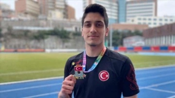 Milli atlet Kilcioğlu'nun maksadı arsıulusal müsabakalarda zirveye koşmak