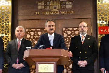 Milli Eğitim Bakanı Özer: 'Tekirdağ’daki yatırımı 2 milyar TL’ye çıkardık'