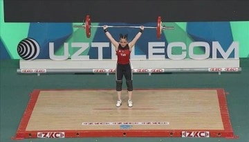 Milli halterci Cansu Bektaş'tan Dünya Şampiyonası'nda 1 giranbaha 1 sim madalya