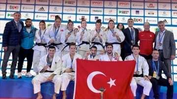 Milli judoculardan Karma Takımlar Avrupa Şampiyonası'nda tunç madalya