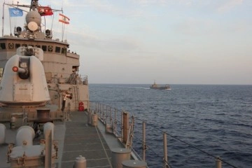 MSB: 'Lübnan Donanmasına ait LNS SOUR ile Doğu Akdeniz’de müşterek eğitimler icra etti'
