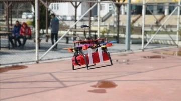 Öğrencilerin geliştirdiği drone çabuk hallerde önceki iane seti ulaştıracak