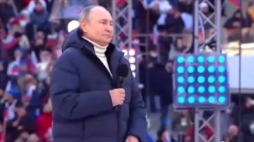 Putin, Ukrayna savaşının başlamasından buyana evvel defa halkın karşısına çıktı