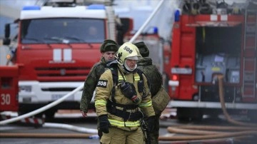 Rusya Savunma Bakanlığına ilişkin enstitüde çıkan yangında geberik sayısı 17'ye yükseldi