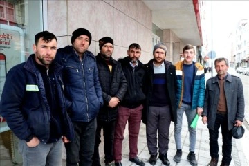 Samsun'da besici ve çobanlar depremzedeler düşüncesince bağışta bulundu