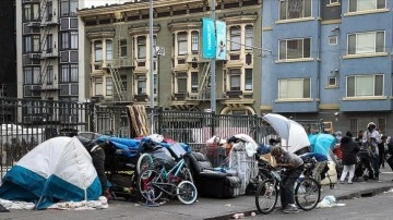 San Francisco'da Kovid-19'la şahika eden evsizlik krizi çözülemiyor