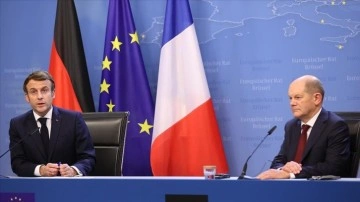 Scholz ve Macron’dan Rusya’ya 'saldırganlığın bedeli efdal olur' uyarısı
