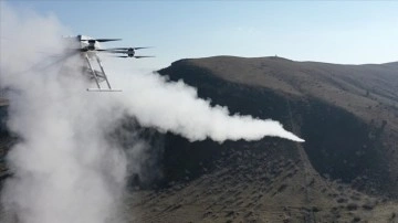 Silahlı drone Songar yerel roketleri ateşledi