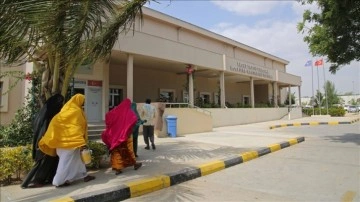 Somali'deki geçmiş sem tarama merkezi Recep Tayyip Erdoğan Hastanesinde açıldı