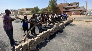 Sudan'da vuruş karşıtı protestolar sürüyor